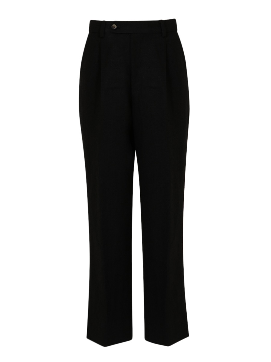 ONE TUCK SLACKS LINEN