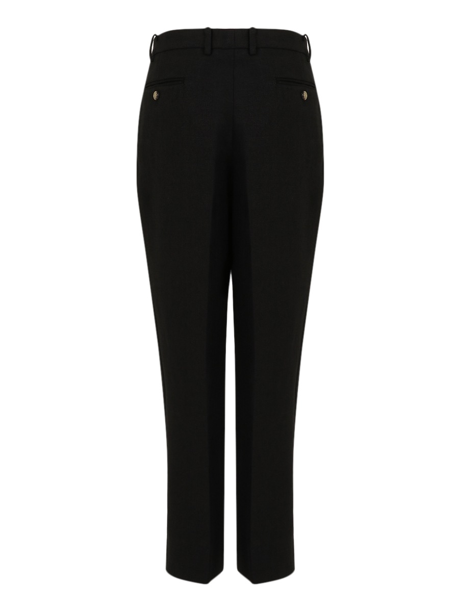 ONE TUCK SLACKS LINEN