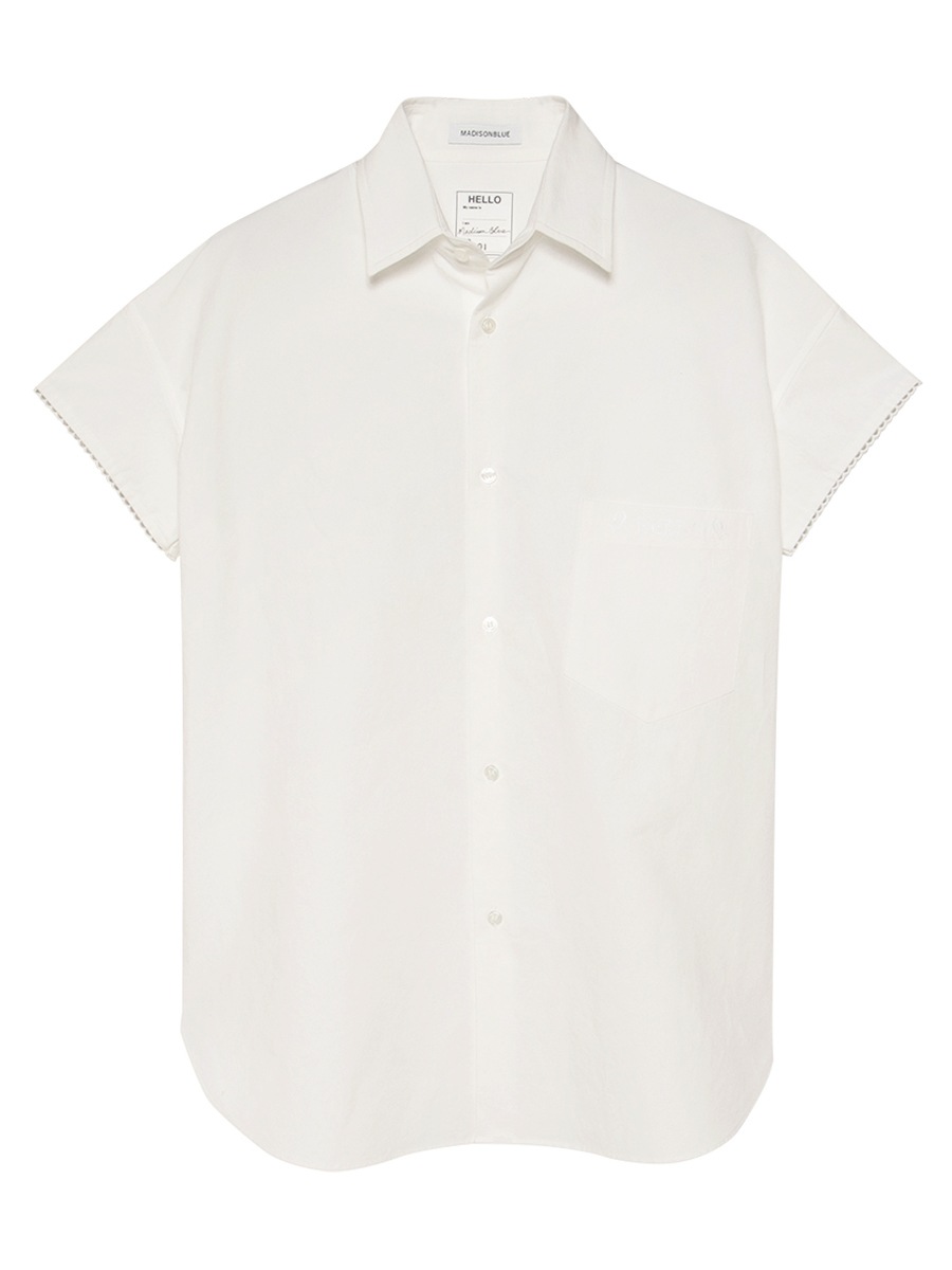 J.BRADLEY NARROW H/S SH EMBROIDERY C/LI