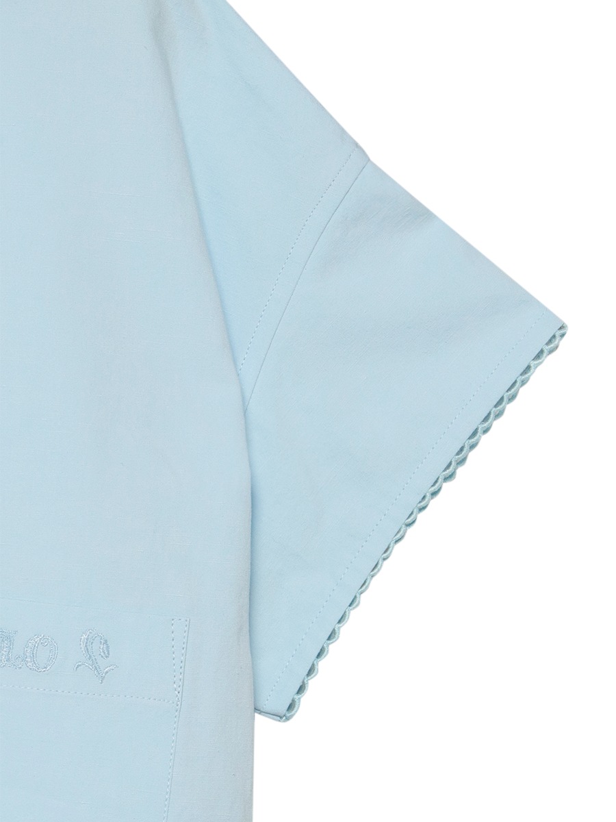 J.BRADLEY NARROW H/S SH EMBROIDERY C/LI