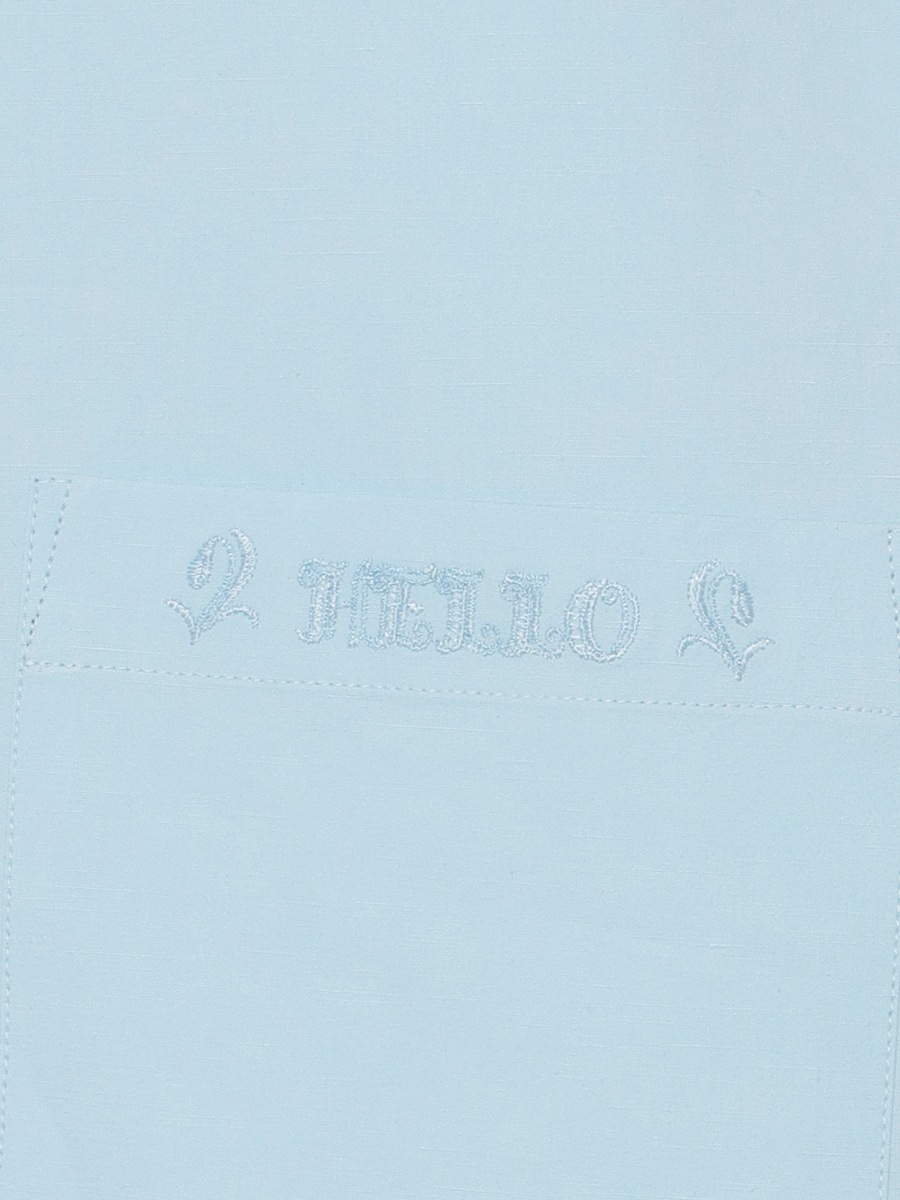 J.BRADLEY NARROW H/S SH EMBROIDERY C/LI