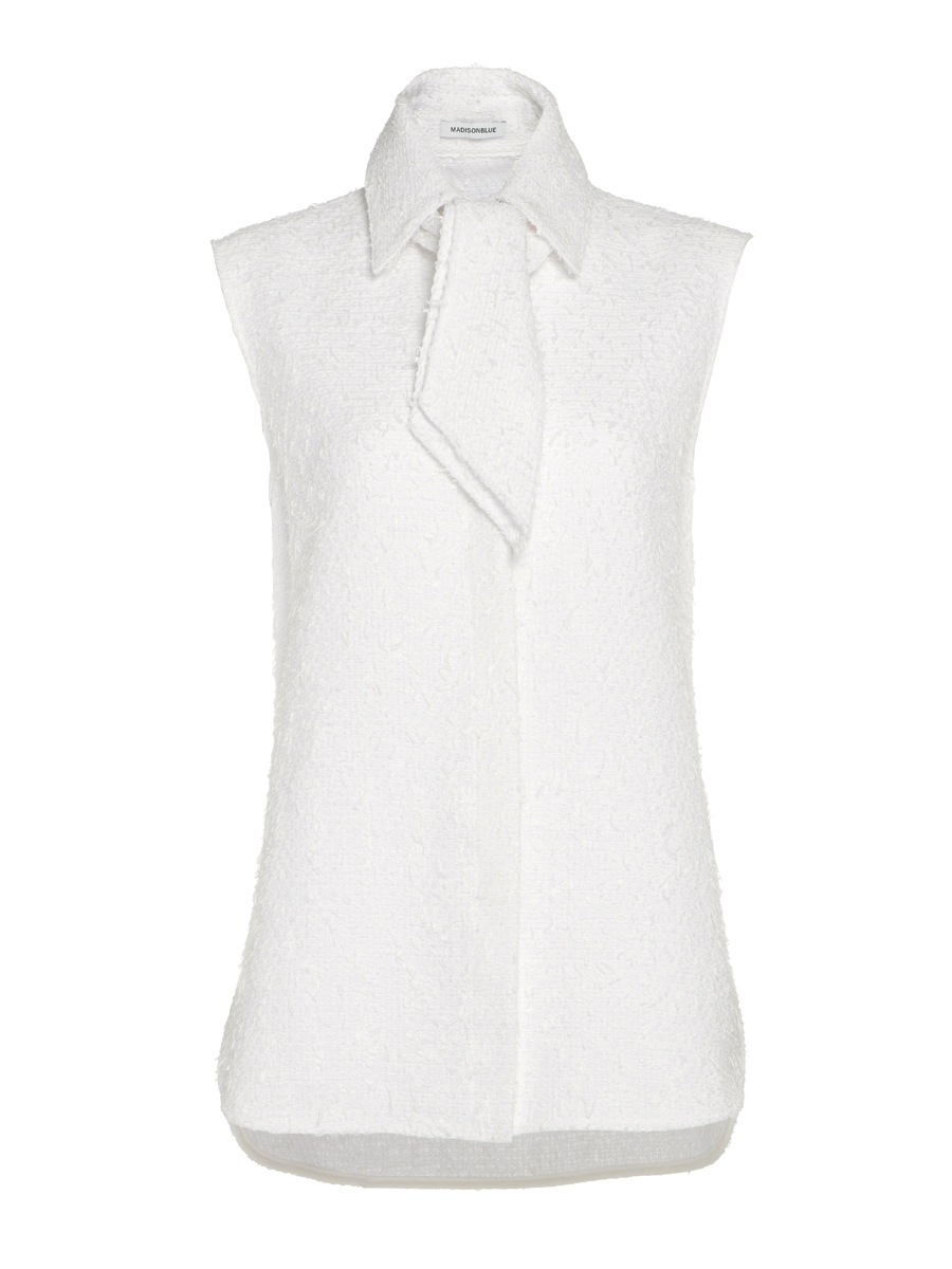 SLEEVELESS TIE BL LINTON