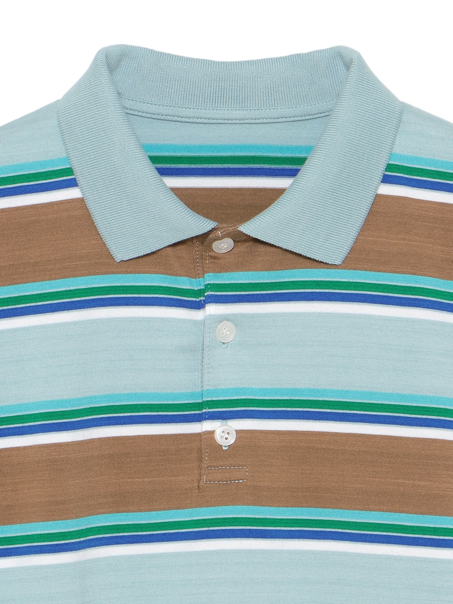 トップス HORIZONTAL STRIPES POLO L/S SHIRT HORIZONTAL STRIPES POLO L/S SHIRT | Mother's Day Gift Idea