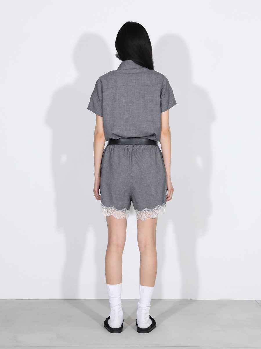 J.BRADLEY NARROW H/S SHIRT PE/W