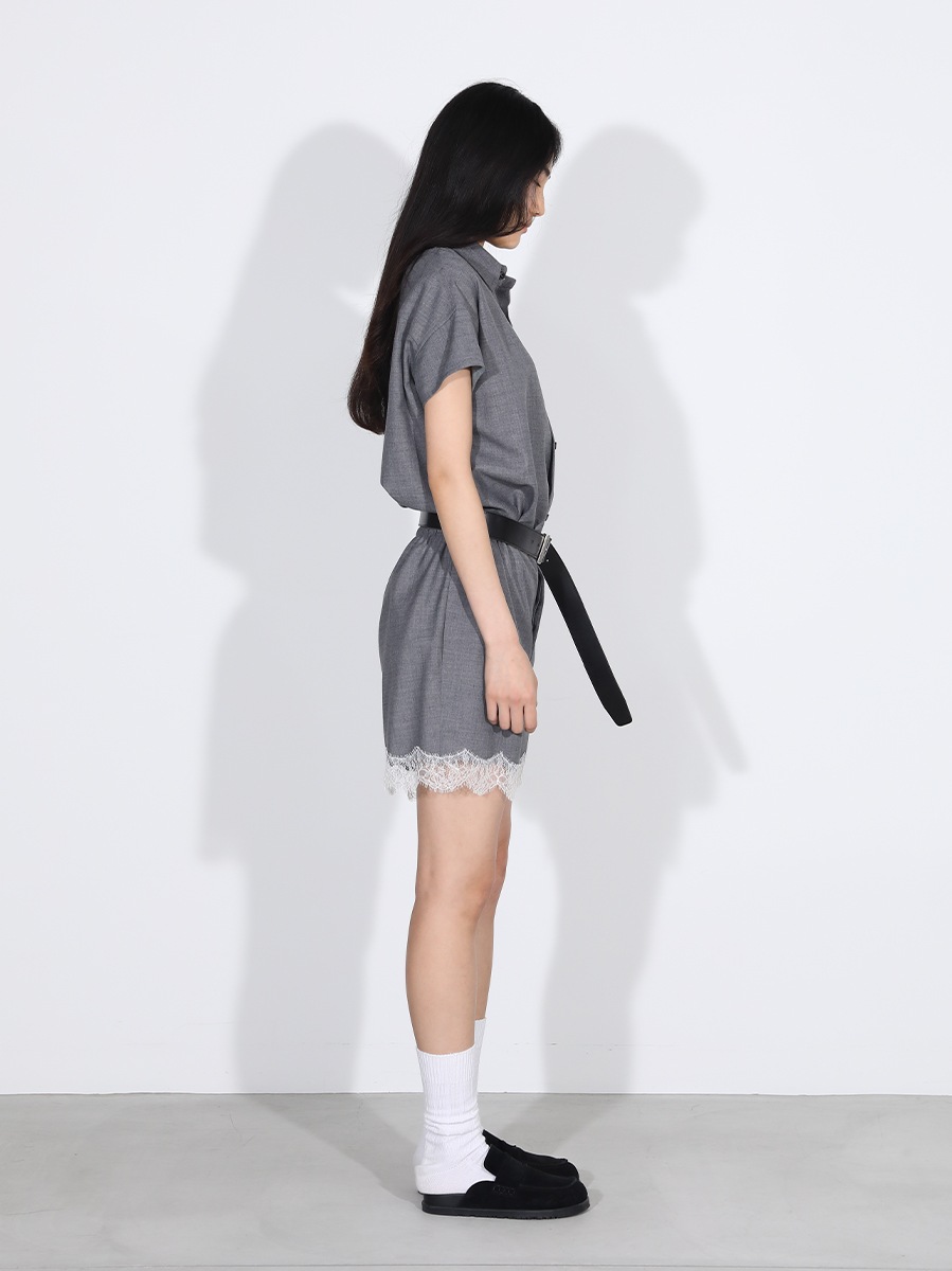 J.BRADLEY NARROW H/S SHIRT PE/W