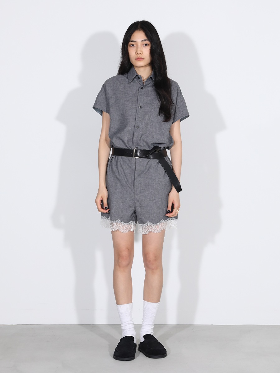 J.BRADLEY NARROW H/S SHIRT PE/W