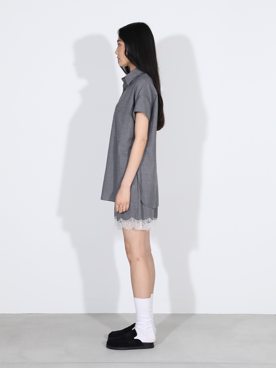 J.BRADLEY NARROW H/S SHIRT PE/W