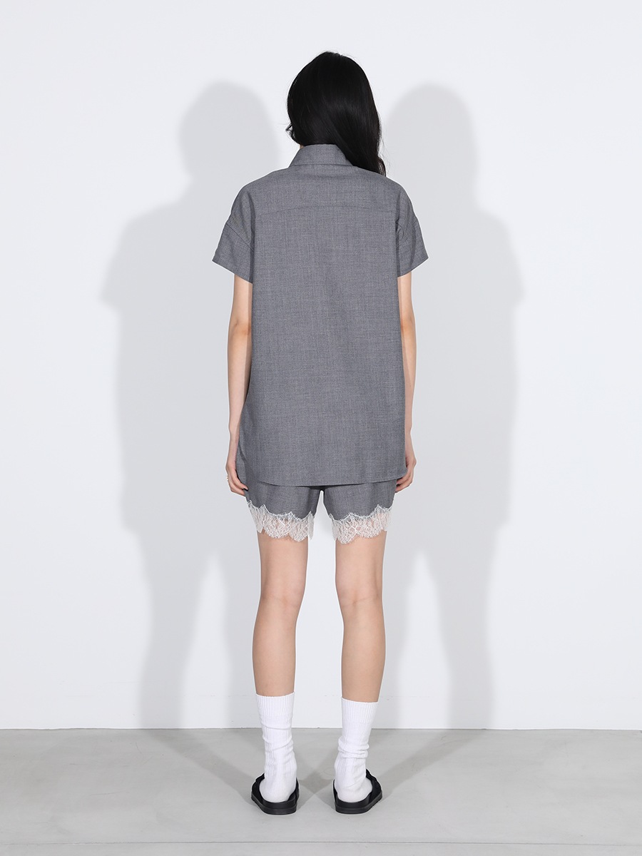 J.BRADLEY NARROW H/S SHIRT PE/W