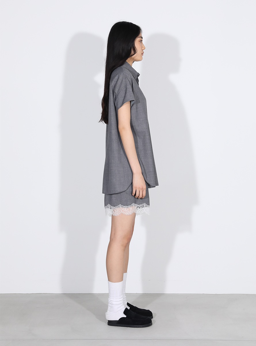 J.BRADLEY NARROW H/S SHIRT PE/W