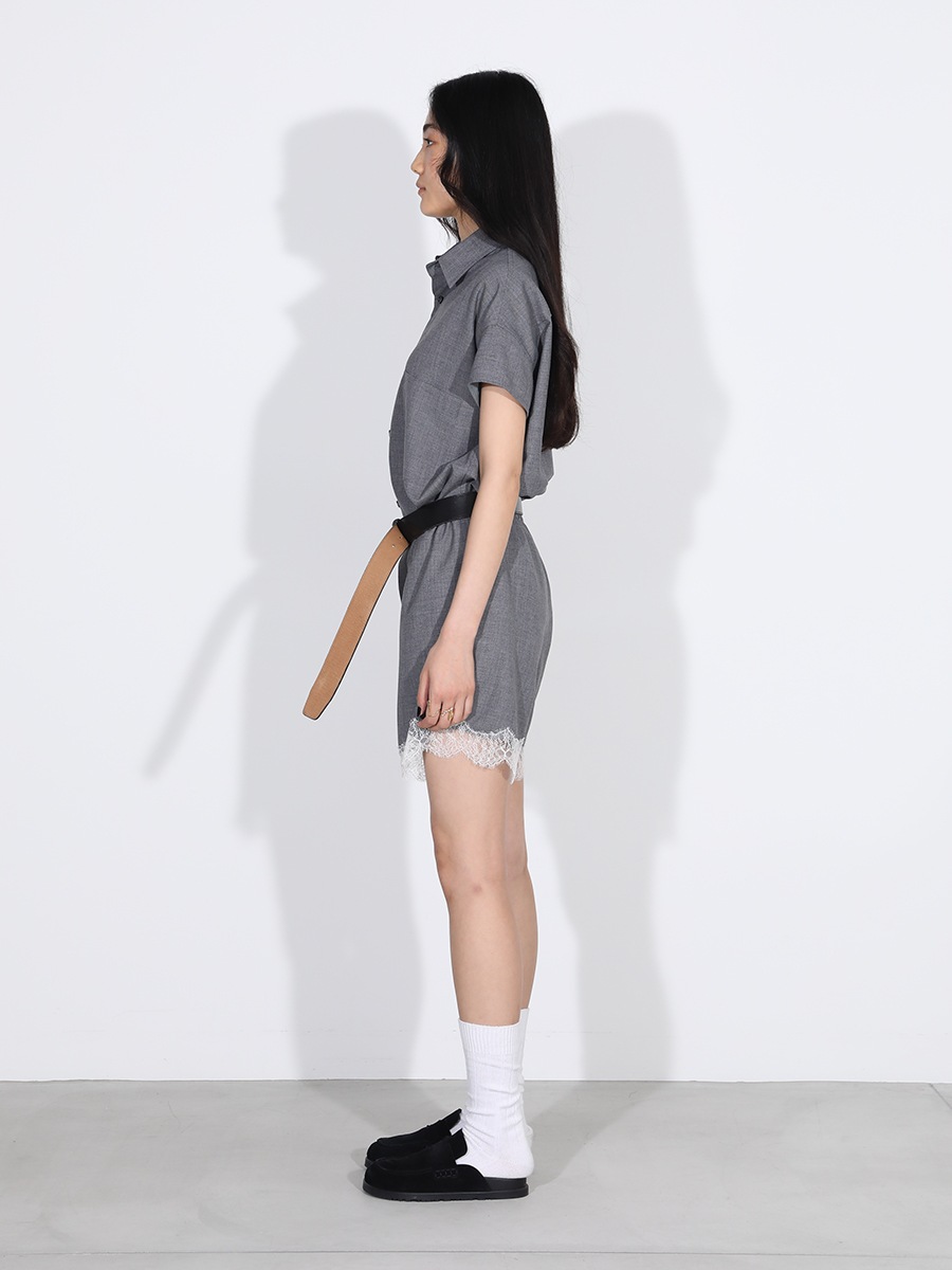 J.BRADLEY NARROW H/S SHIRT PE/W