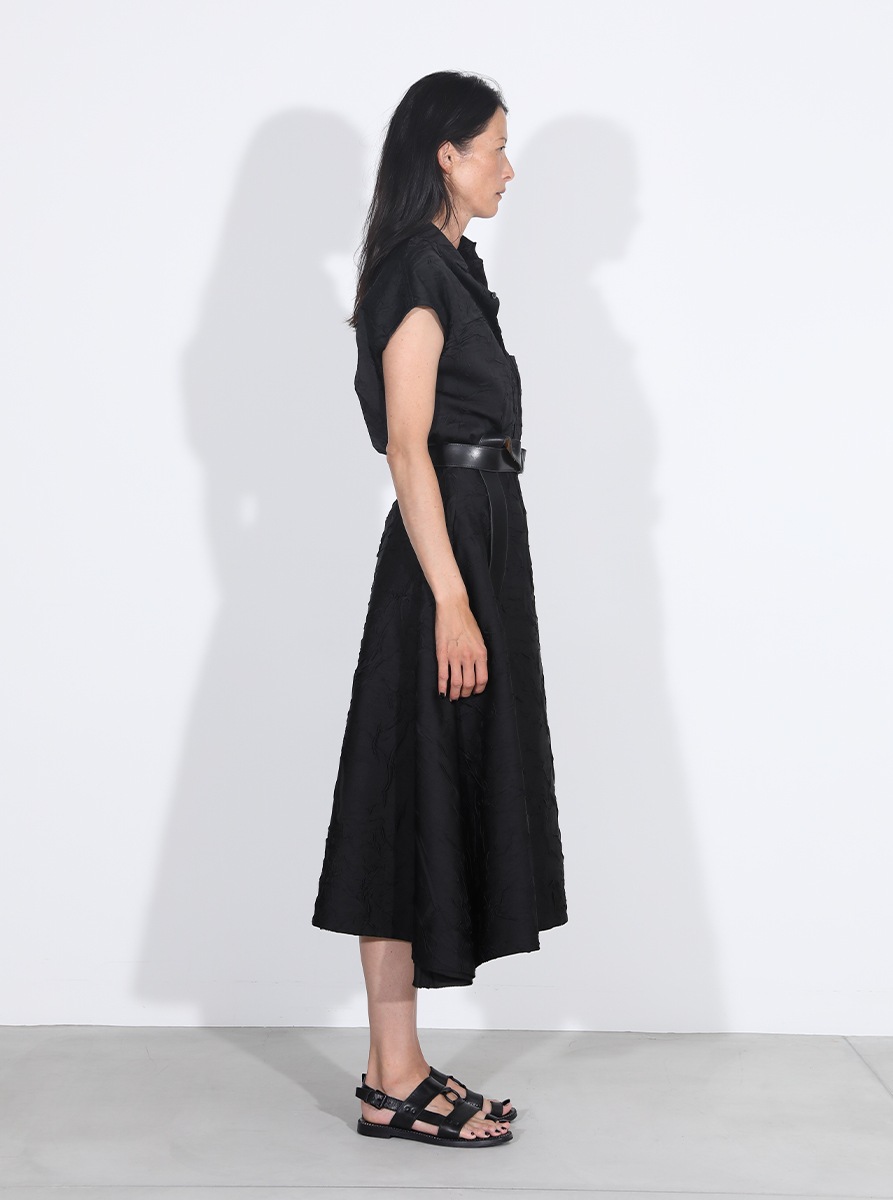 J.BRADLEY SLEEVELESS SHIRT SATIN