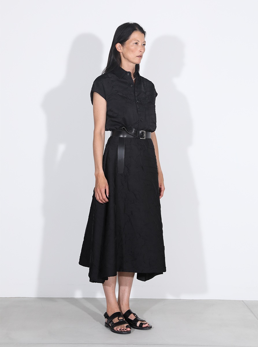 J.BRADLEY SLEEVELESS SHIRT SATIN