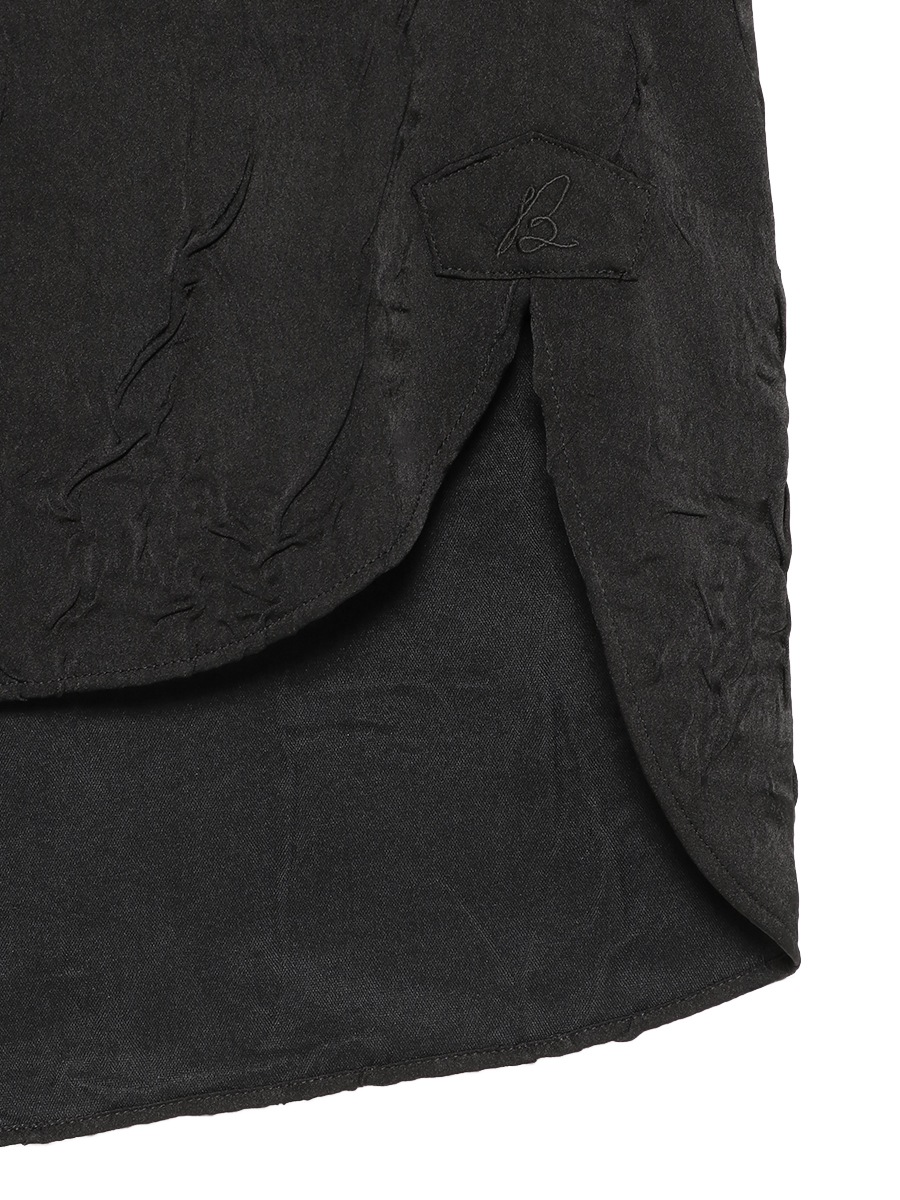 J.BRADLEY SLEEVELESS SHIRT SATIN