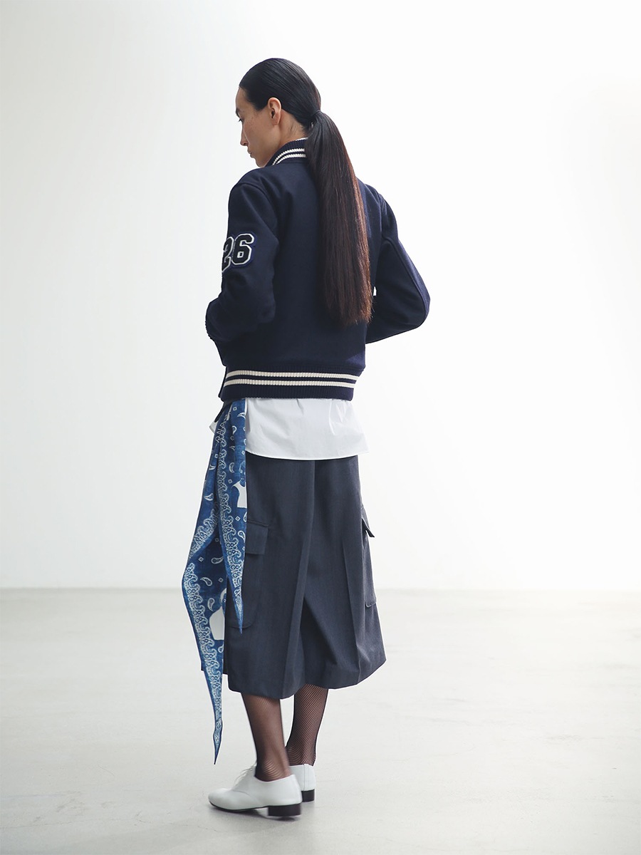 COMPACT STADIUM BOMBER JK 未使用品 COMPACT STADIUM BOMBER JK | WOMEN,2026FW | MADISONBLUE