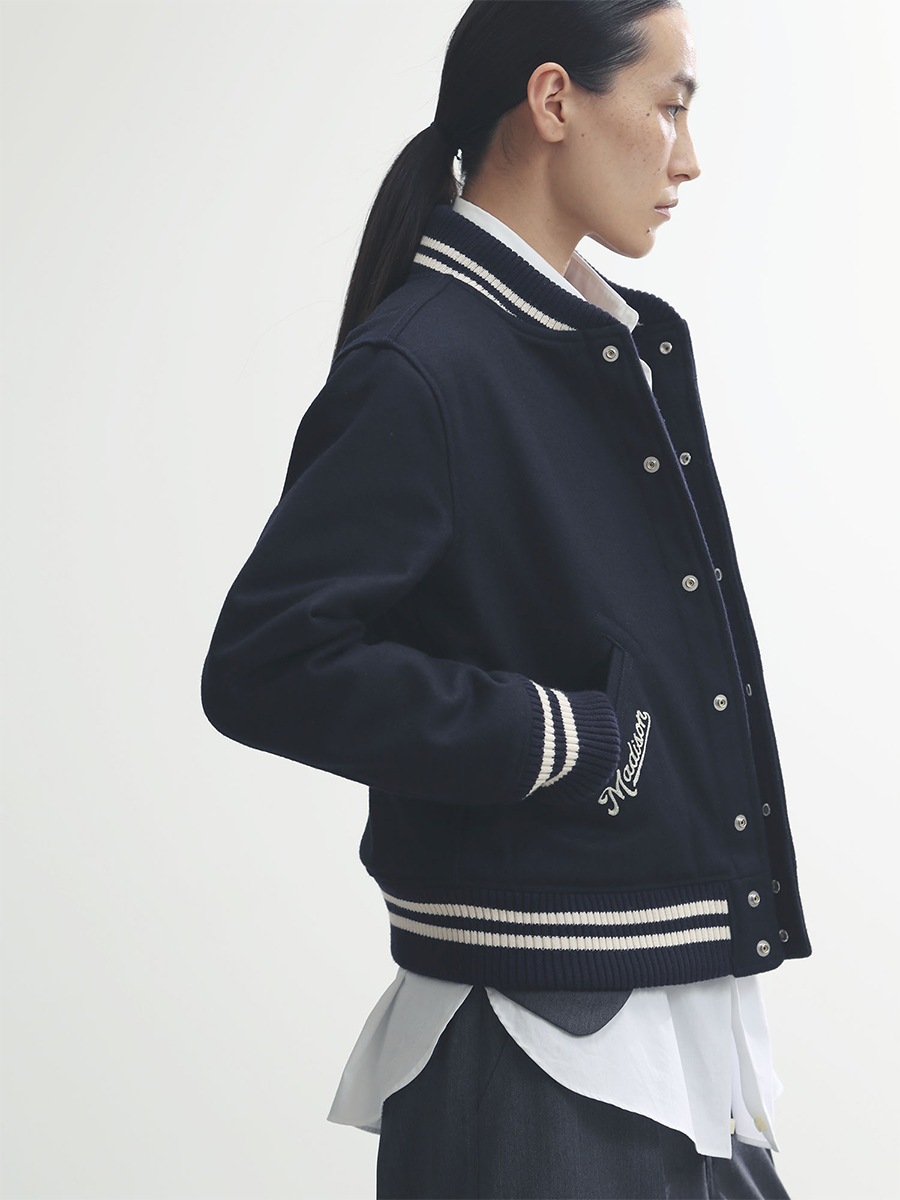 COMPACT STADIUM BOMBER JK | WOMEN,2026FW | MADISONBLUE