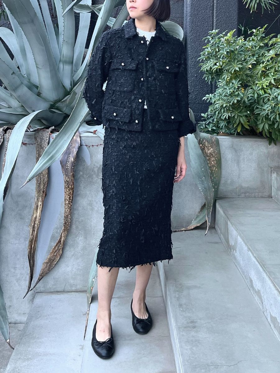 SHORT JK RIBBON TWEED