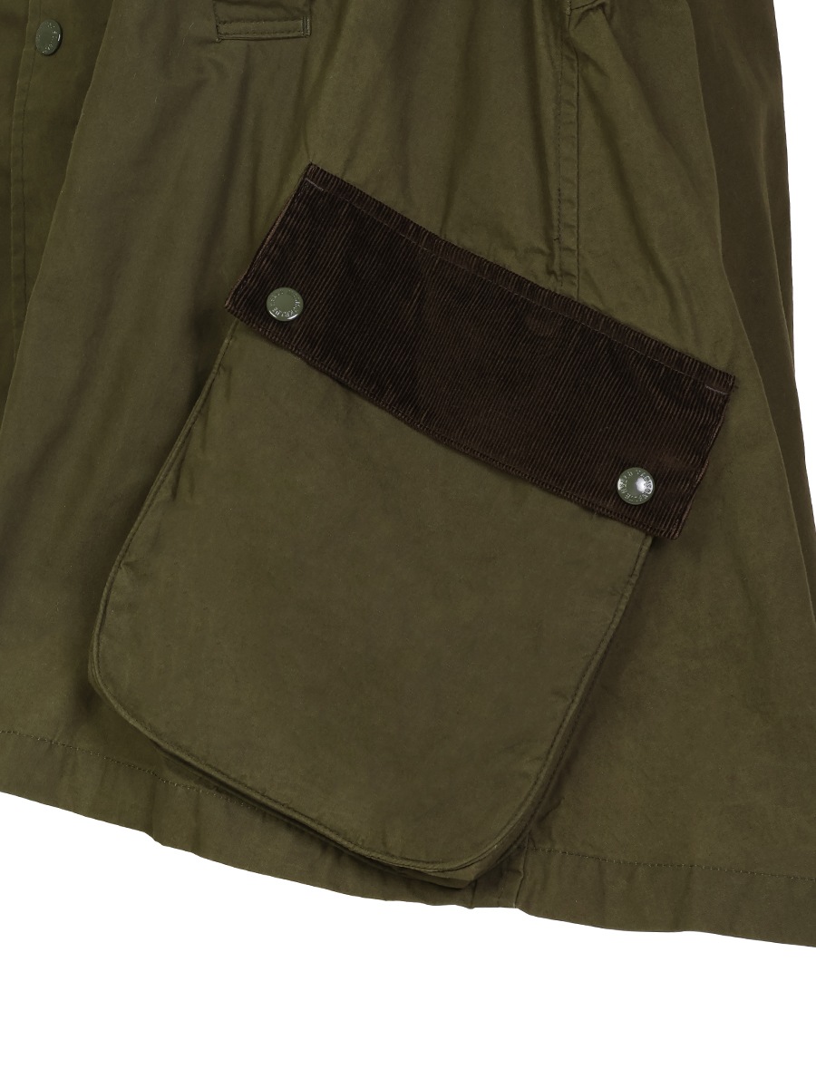 HUNTING SHORT CT WAXED CLOTH | UNISEX | MADISONBLUE