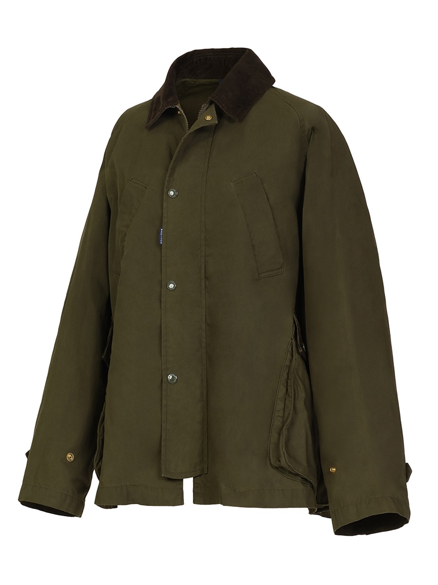 HUNTING SHORT CT WAXED CLOTH | JACKET | MADISONBLUE