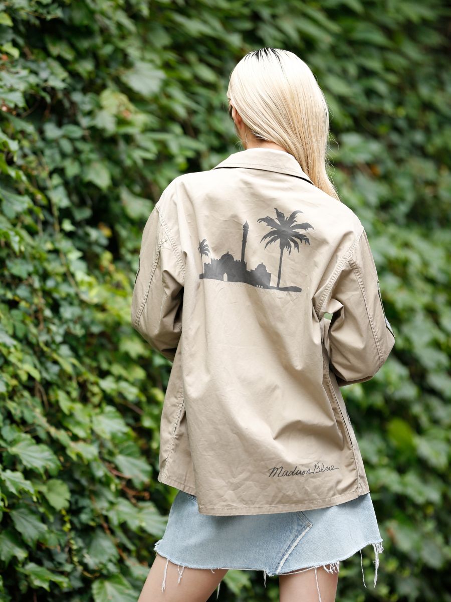 MADISONBLUE /GRAFFITI MILITARY JK C/L ０１ SOLD OUT＞GRAFFITI MILITARY JK C/L | 2024FW PRE ORDER