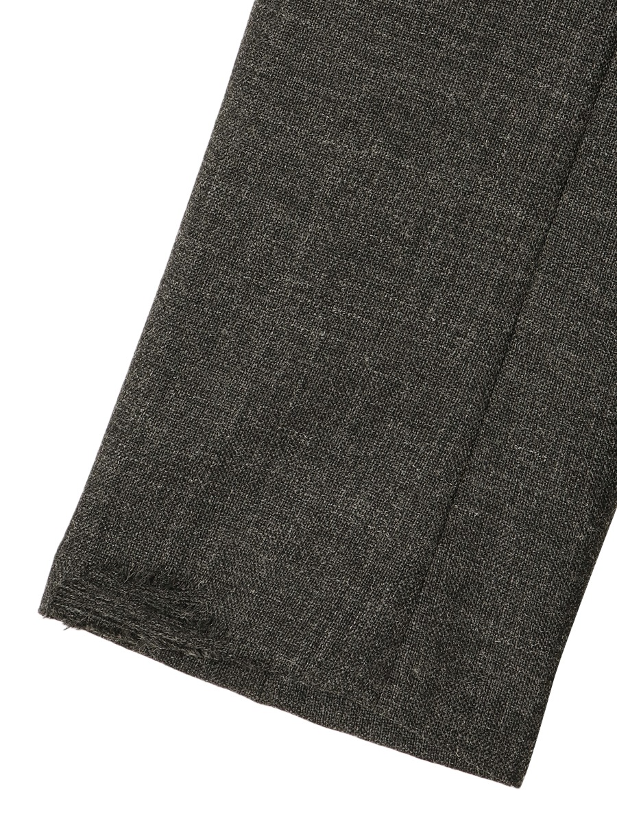 W BUTTON COAT WOOL