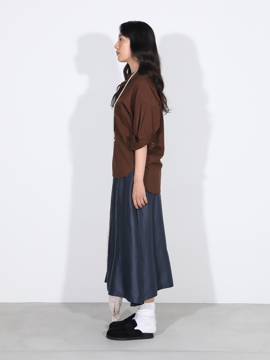 J.BRADLEY PUFF SLEEVE SH TYPEWRITER