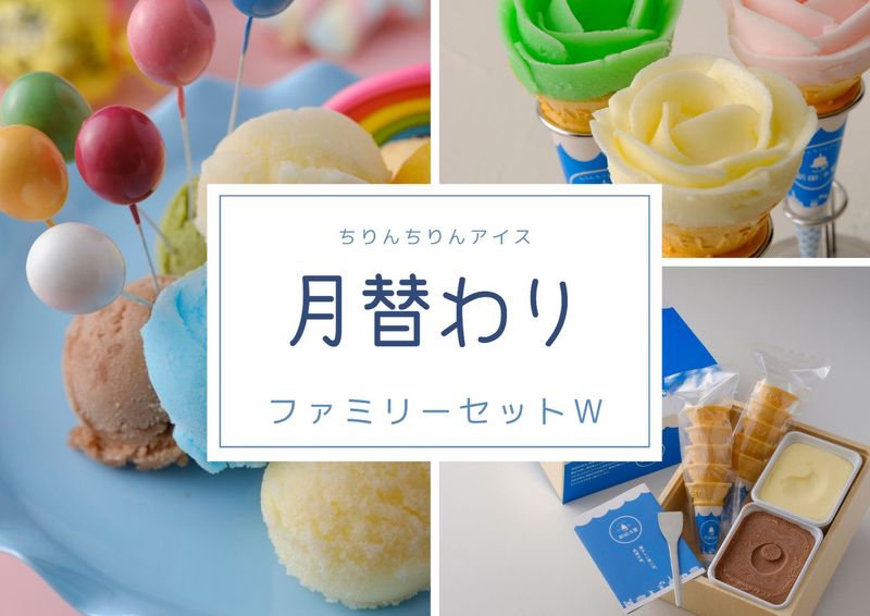 【送料込】月替わり・ファミリーセットW《9月限定》
