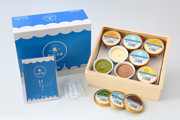 【送料込】カップアイス８個入