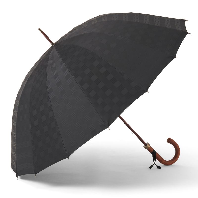 前原光栄商店　長傘 前原光榮商店 晴雨兼用 長傘 8本骨 55cm 1級遮光 キューブ柄