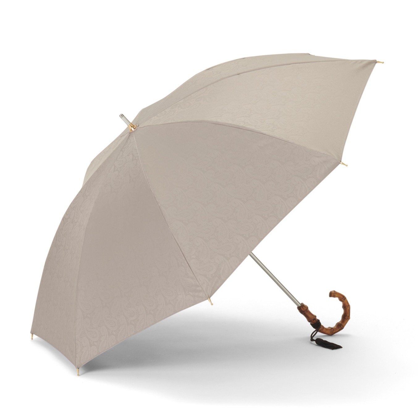 前原光榮商店 ほぼ新品 一級遮光 ペイズリー ショート ブラック 晴雨兼用 レディース晴雨兼用傘】一級遮光-ペイズリー-ショート-ブラック