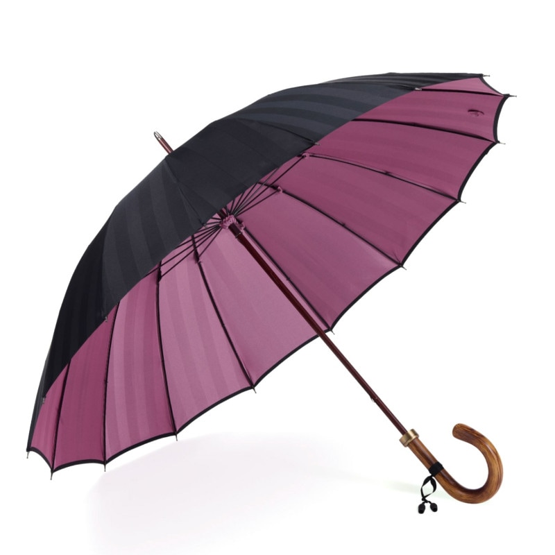 【限定】前原光榮商店　エクシヴ-ボルドー メンズ雨傘】エクシヴ-ボルドー｜トンボ洋傘前原光榮商店