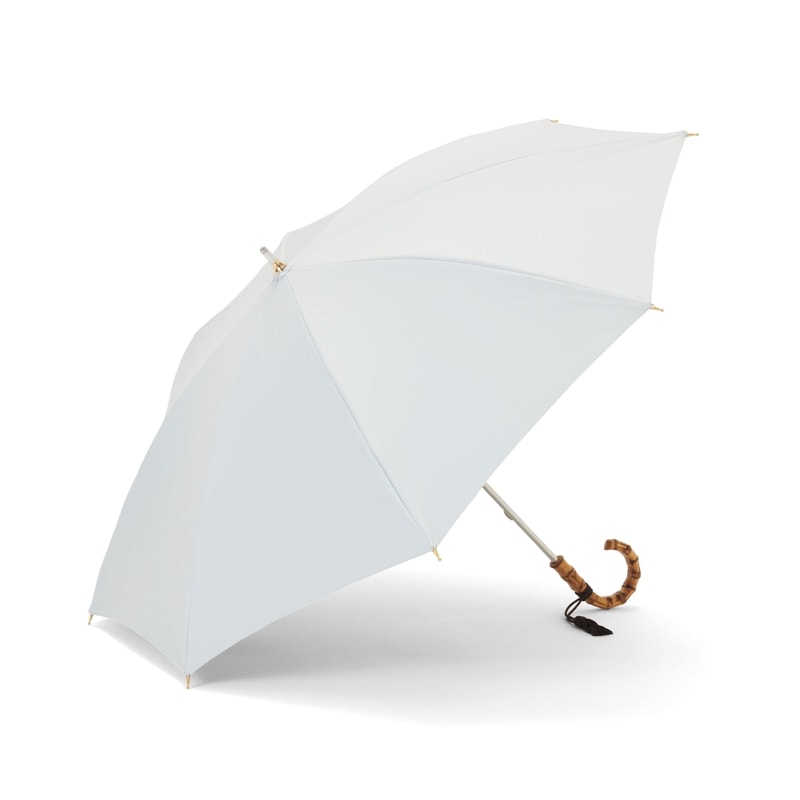 レディース晴雨兼用傘】シャンタン-ショート-ベージュ｜トンボ
