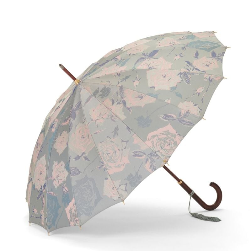 新品未使用 前原光榮商店 レディース雨傘 ロゼッタ ボトルグリーン 数量限定品 新品未使用 前原光榮商店 レディース雨傘 ロゼッタ ボトル