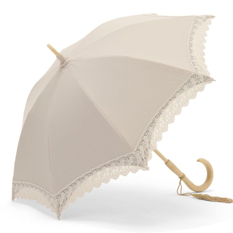 完売・販売終了】【レディース日傘】レース-アンノッテ-ブラック