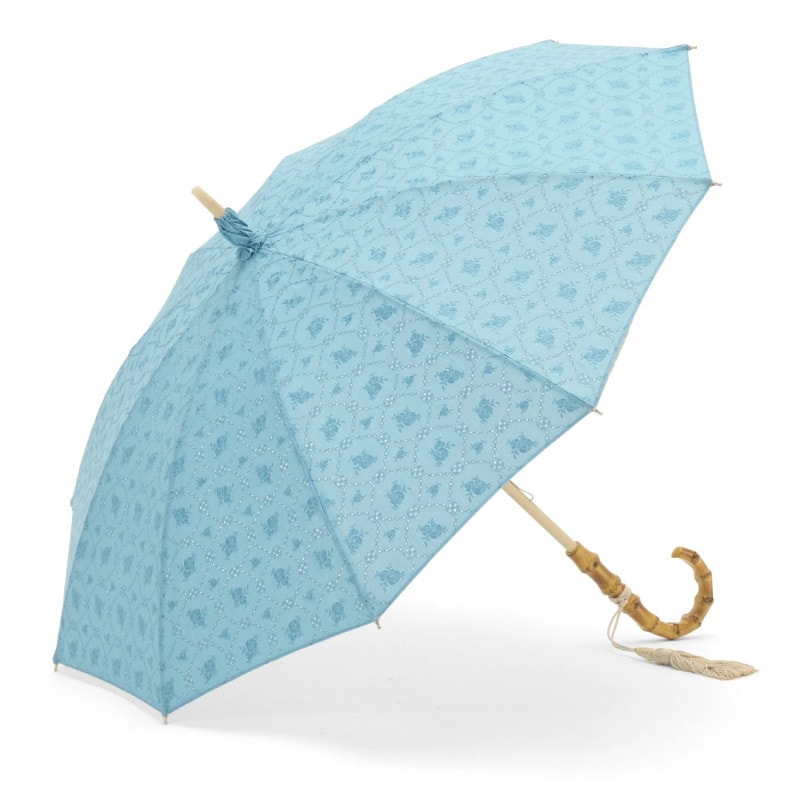 【レディース日傘】ヴォワベール-エメラルドブルー