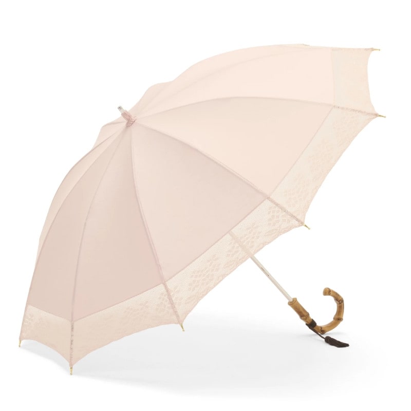 【レディース日傘】夏香-ショート-パウダーピンク