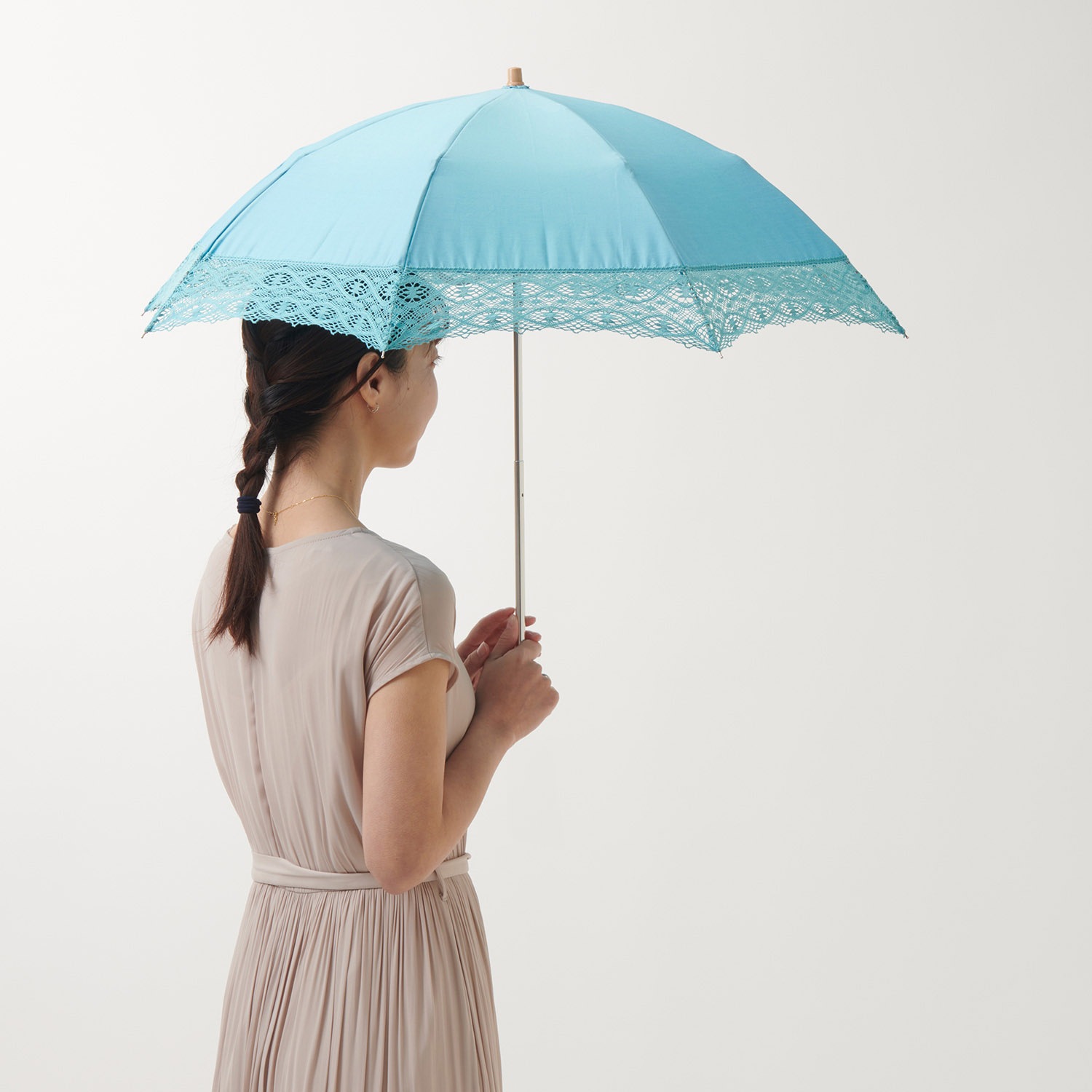 【美品】シュトラスブルゴ 日傘 残り僅か【レディース日傘】涼風(すずかぜ)-折りたたみ