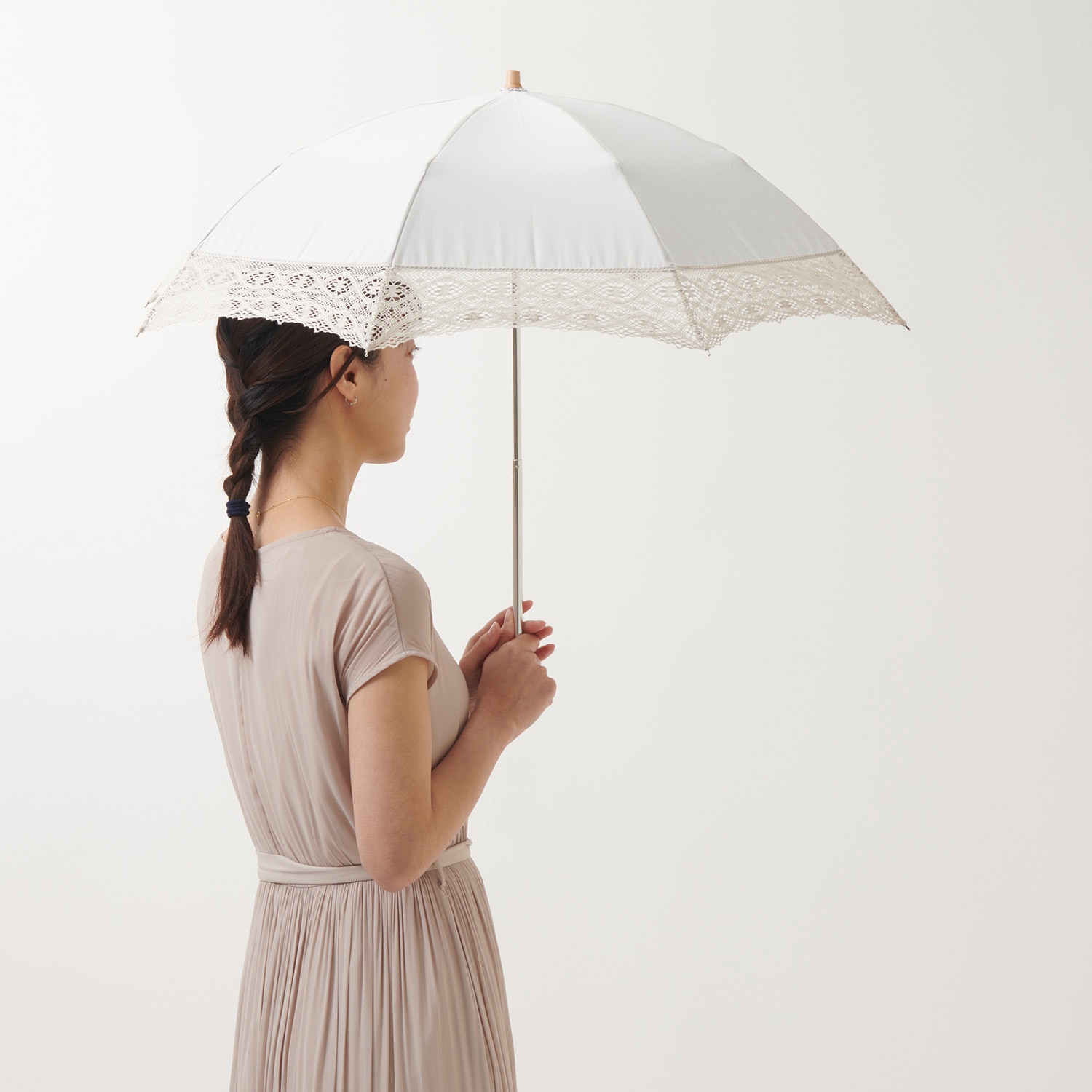 明日香風 25 残り僅か【レディース日傘】涼風(すずかぜ)-折りたたみ-ペール