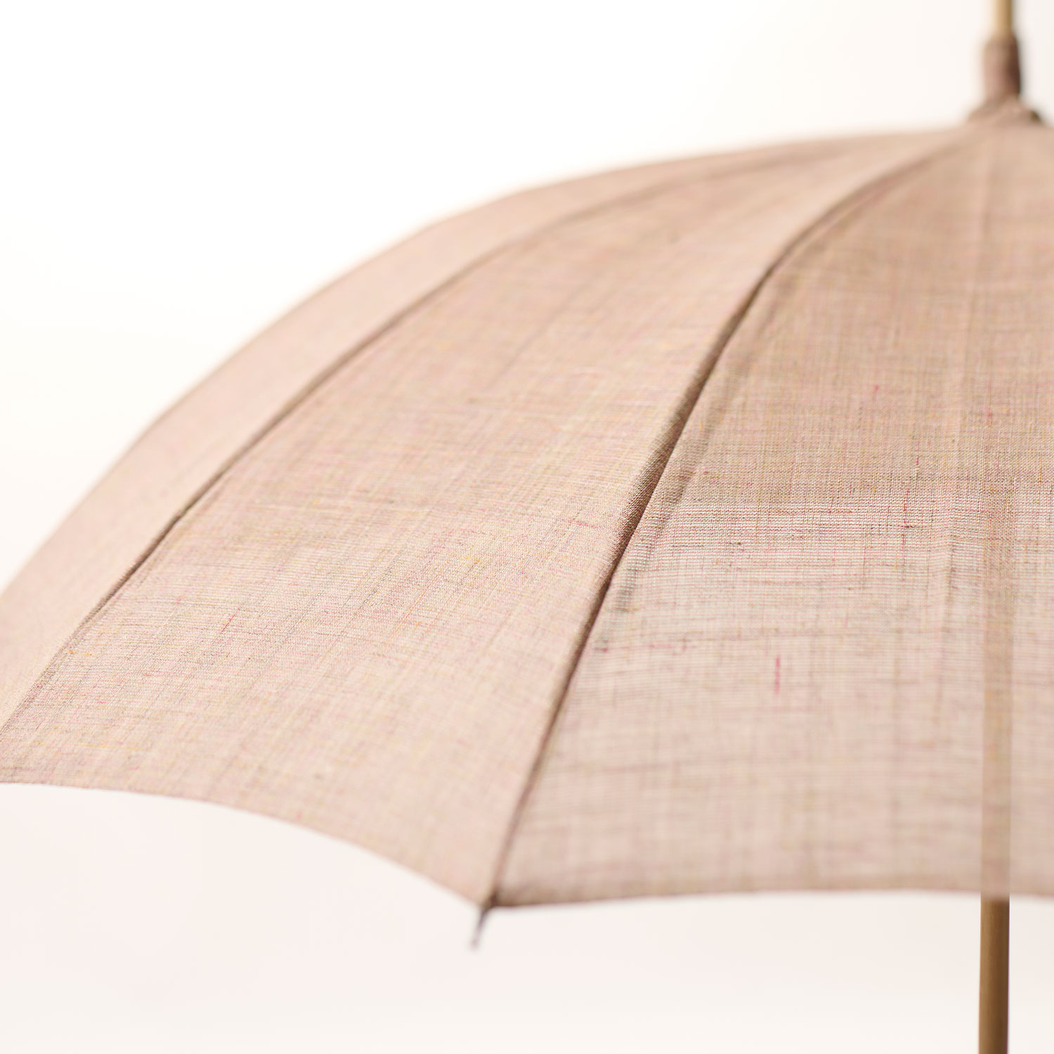 前原光榮商店　レディース日傘　麻 レディース日傘】麻-雪華-ベージュ｜トンボ洋傘前原光榮商店