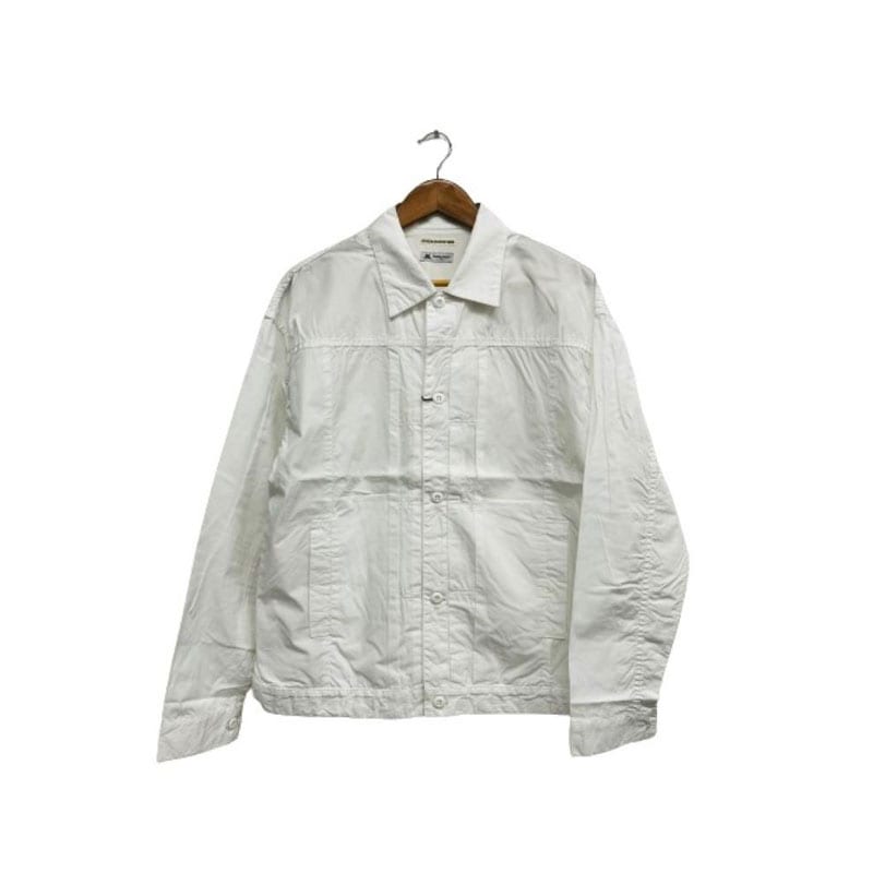 THOMAS MAISON メンズ 2ndタイプミックスジャケット（ホワイト）サイズ：L　　