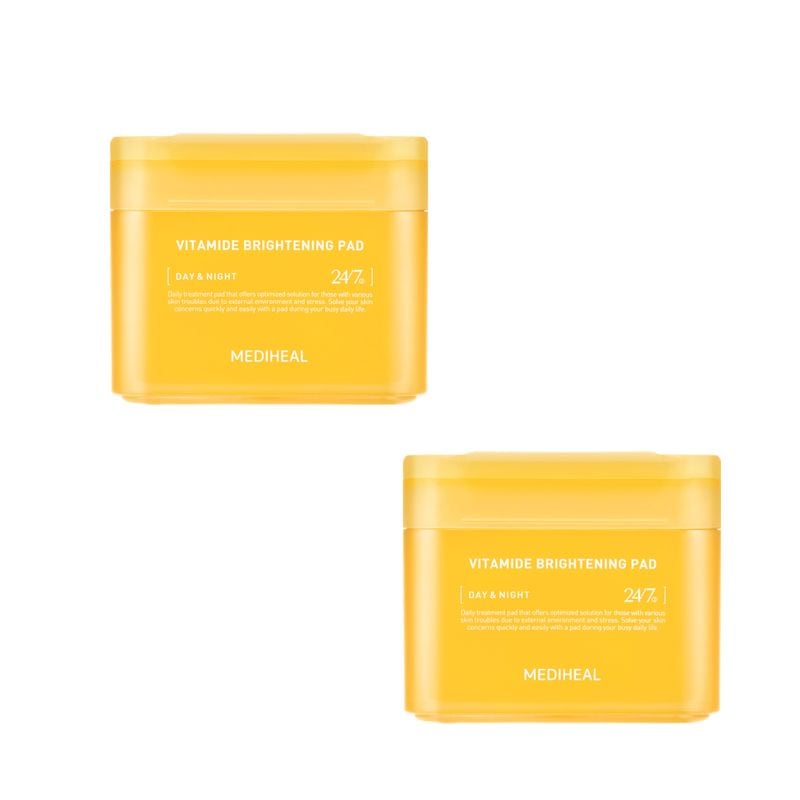 【直送品（買い合わせ不可）】[2個]MEDIHEAL(メディヒール) ビタマイド ブライトニングパッド　100枚　