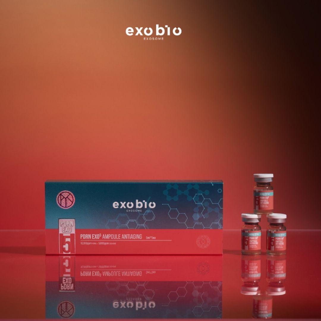 【直送品（買い合わせ不可）】[1箱]exobio(エクソバイオ) PDRNエクソ アンプル アンチエイジング　5ml×5本　