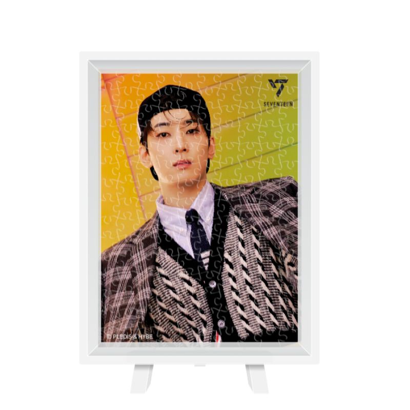 【直送品（買い合わせ不可）】[1個]SEVENTEEN(セブンティーン) 公式グッズ 80ピース スタンディングパズル WONWOO　　