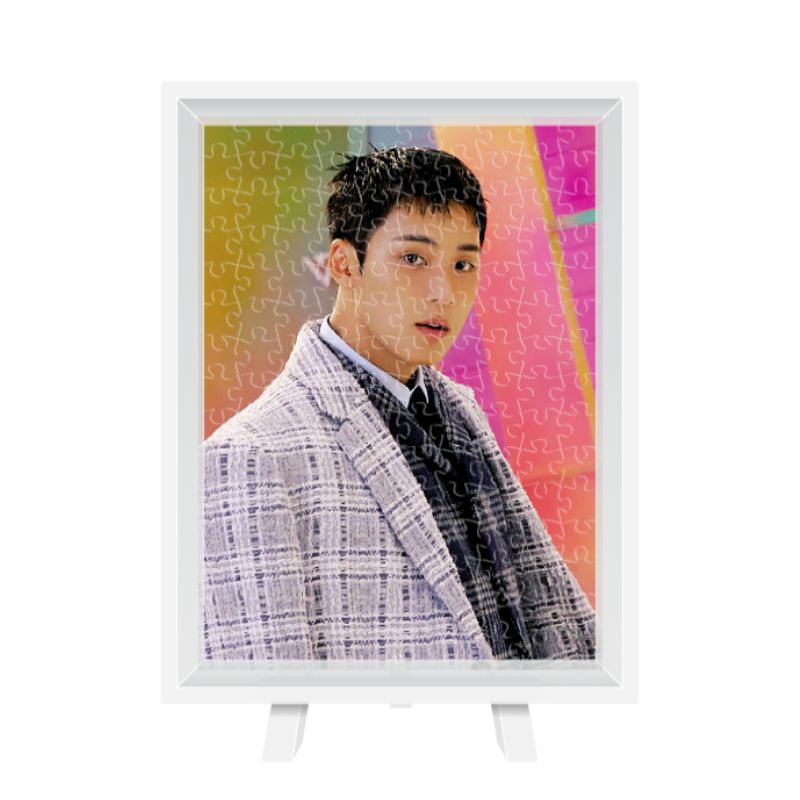 【直送品（買い合わせ不可）】[1個]SEVENTEEN(セブンティーン) 公式グッズ 80ピース スタンディングパズル MINGYU　　