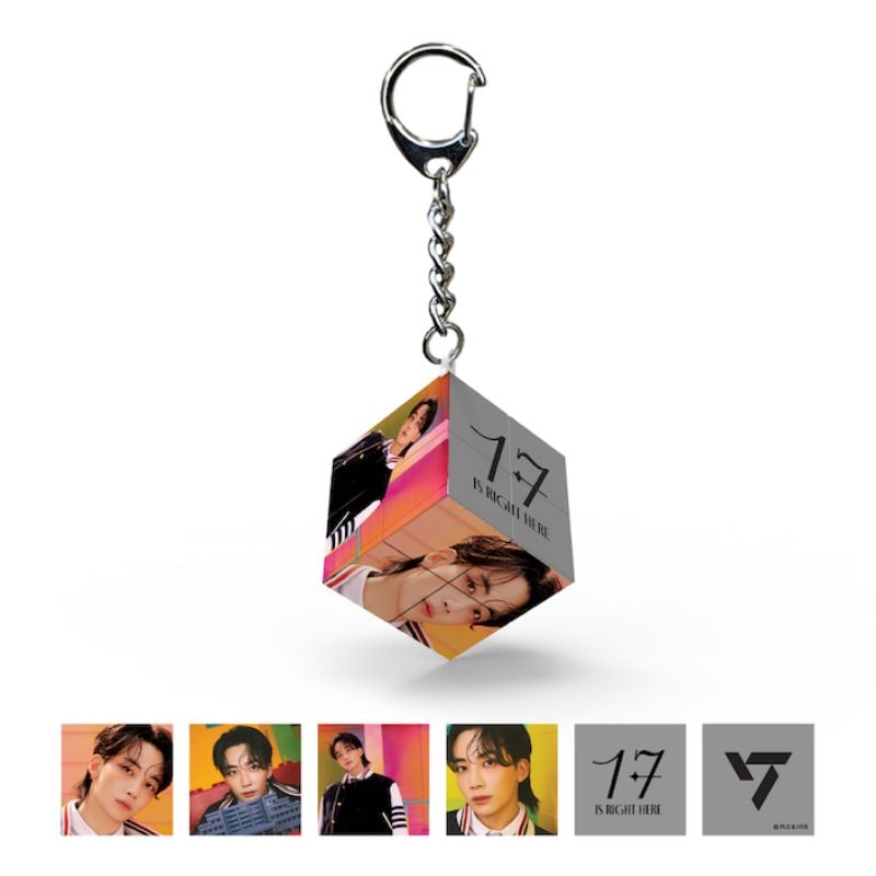 【直送品（買い合わせ不可）】[1個]SEVENTEEN(セブンティーン) 公式グッズ ミニキューブキーリング  JEONGHAN　　