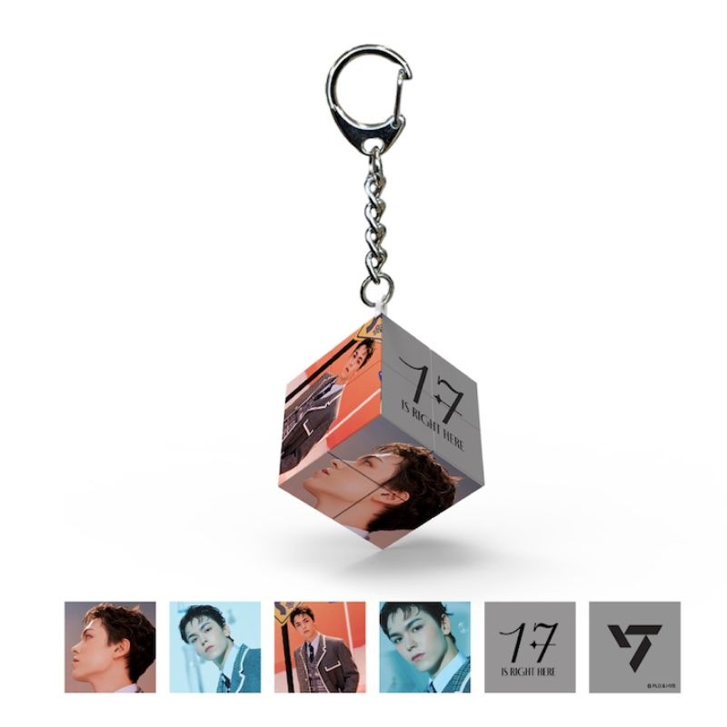 【直送品（買い合わせ不可）】[1個]SEVENTEEN(セブンティーン) 公式グッズ ミニキューブキーリング  VERNON　　