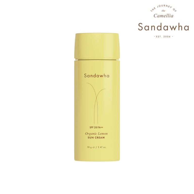 【直送品（買い合わせ不可）】[1個]SANDAWHA(サンダファ) オーガニックレモンサンクリーム　70g　