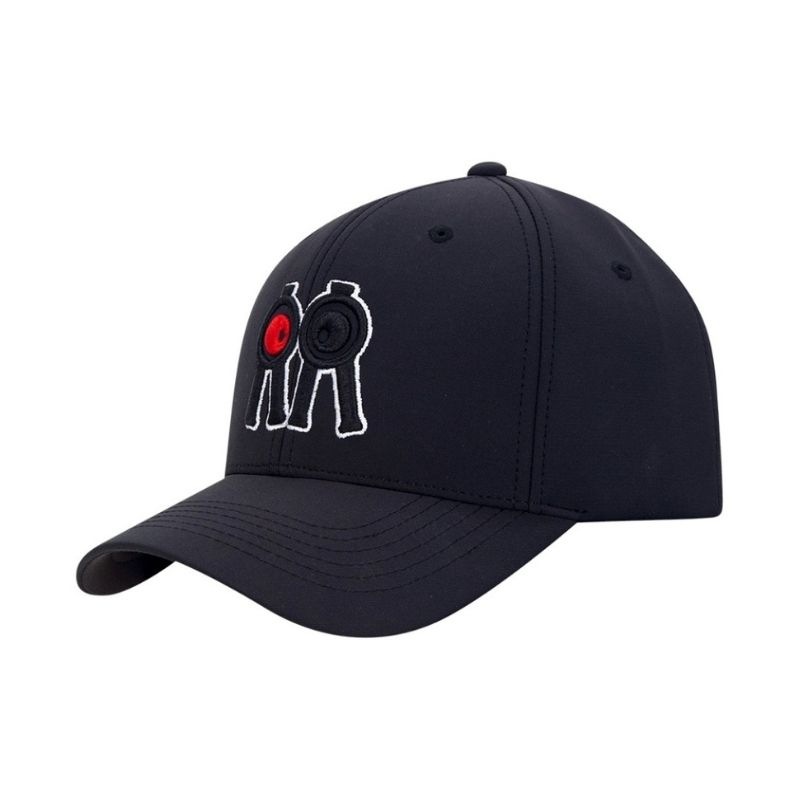 【直送品（買い合わせ不可）】フリーサイズ (58cm) Rolling Rolleye キャップ レッドアイ ブラック　　