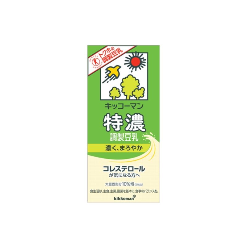 [6個]キッコーマン 特濃 調製豆乳　1l　賞味期限2025.09.08