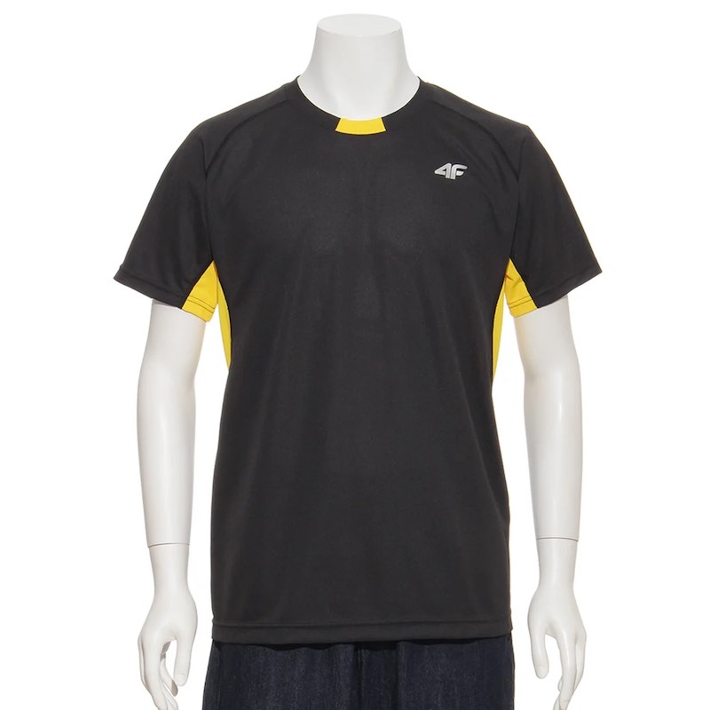 サイズ：M　4F メンズ Tシャツ（BLACK）　　