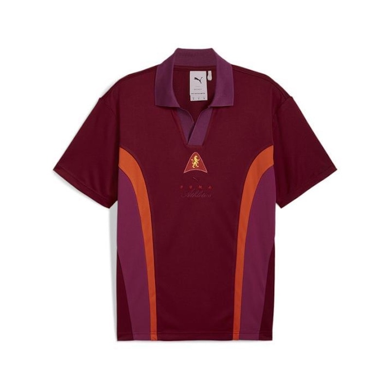 【Mサイズ】PUMA メンズ THE PLAYERS LANE JERSEY ショートスリーブ  (INTENSE RED)　　